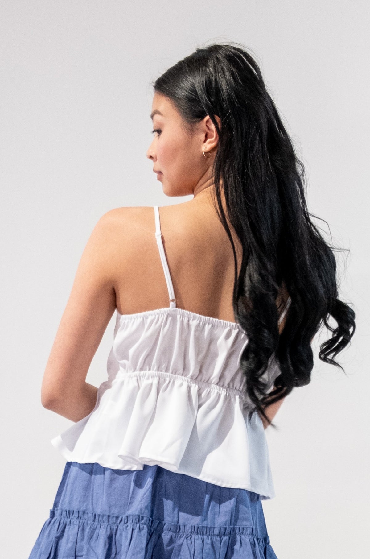 Bow Twist Spaghetti Strap Tank Top