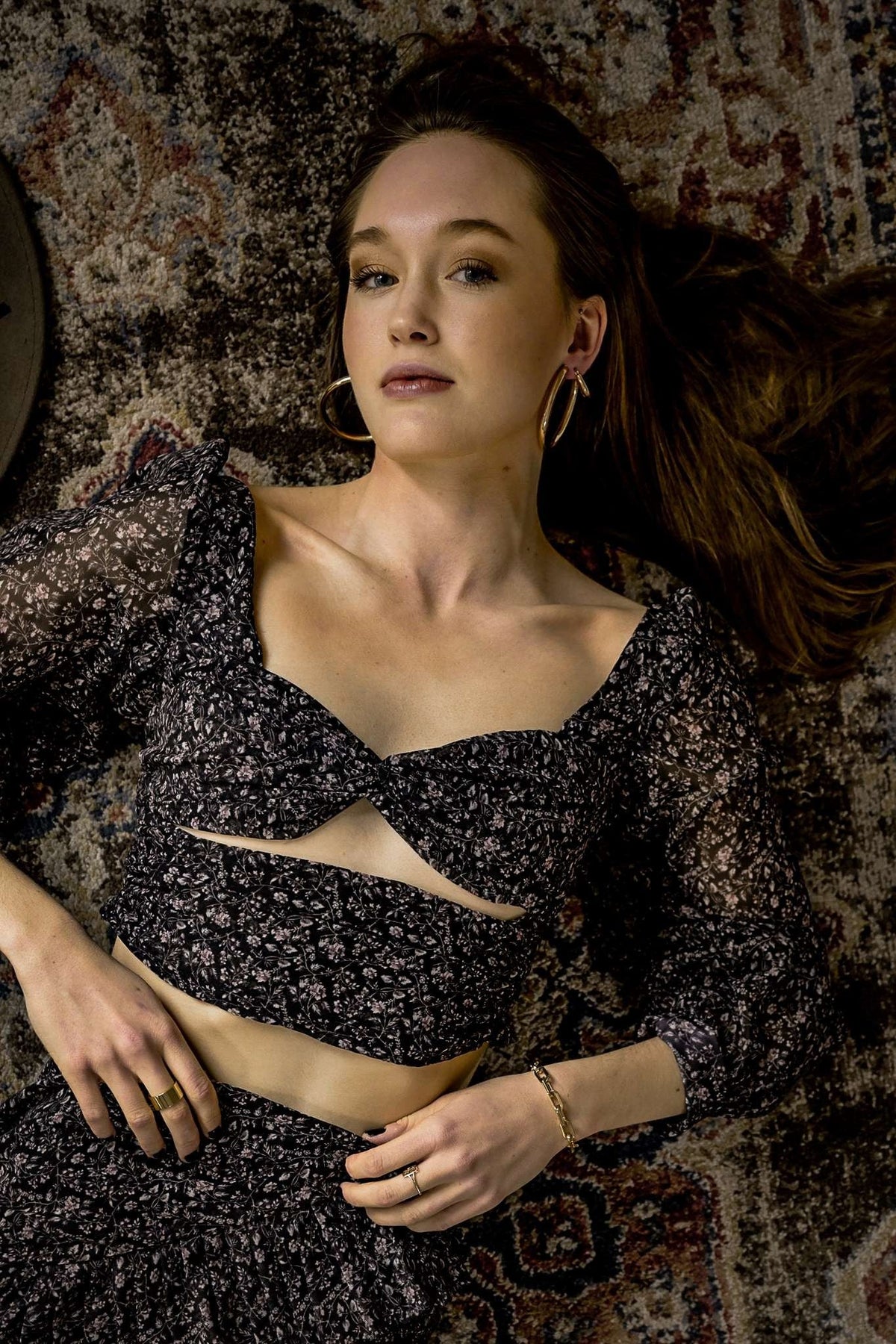 Sustainable Venetian Cut Out Top