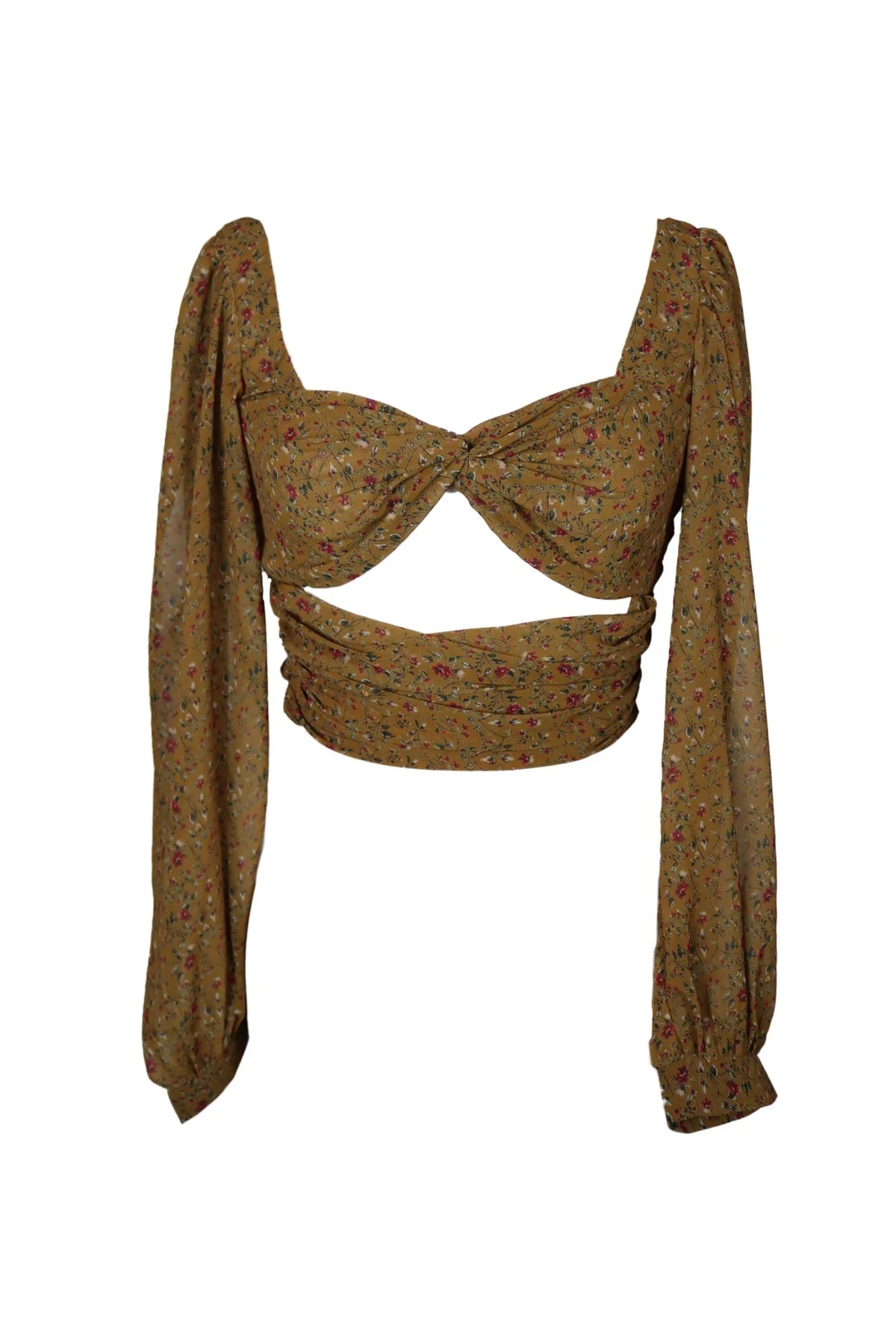 Sustainable Venetian Cut Out Top