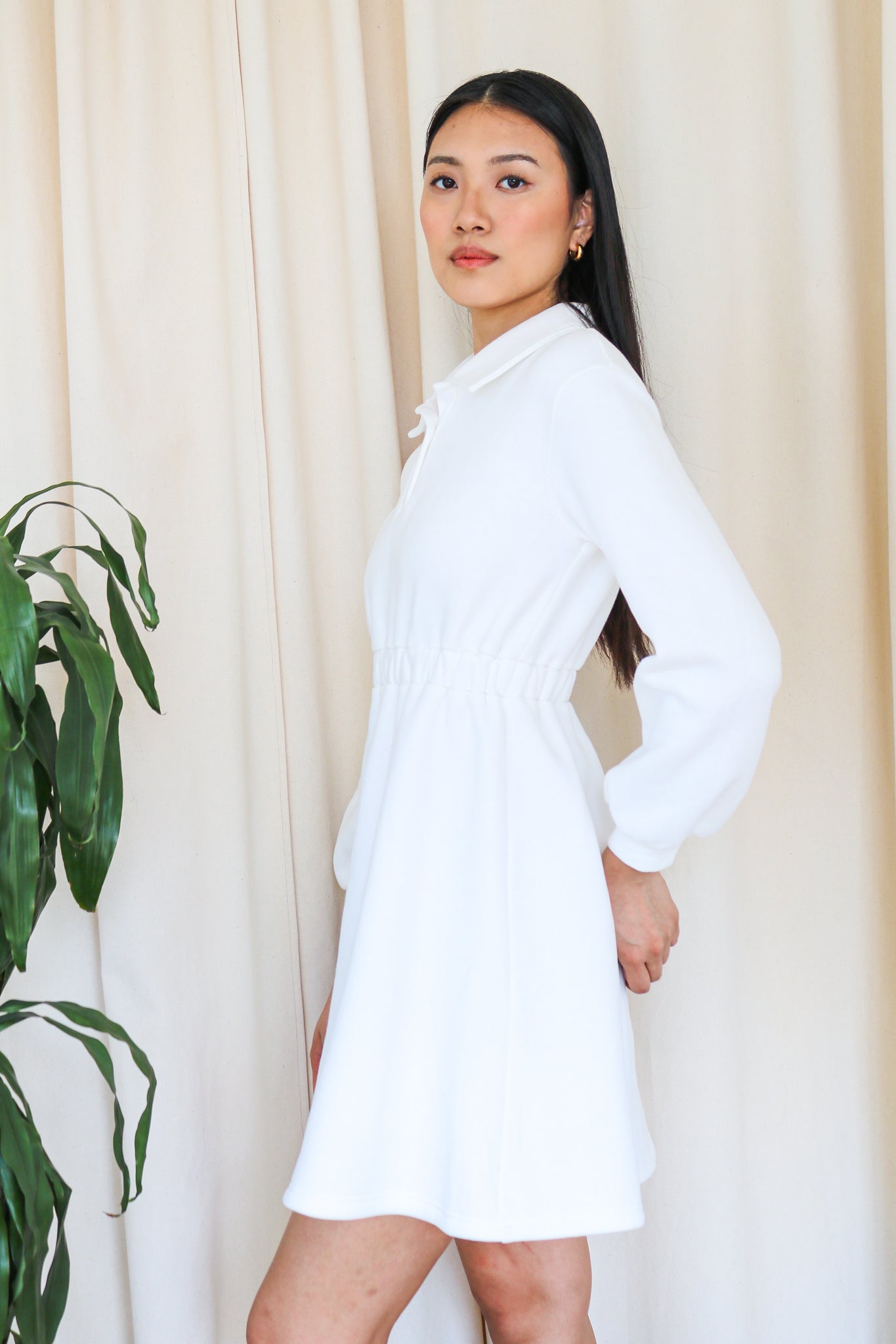 Sleek Polo Collar Tennis Dress – TheTrendApparel.com