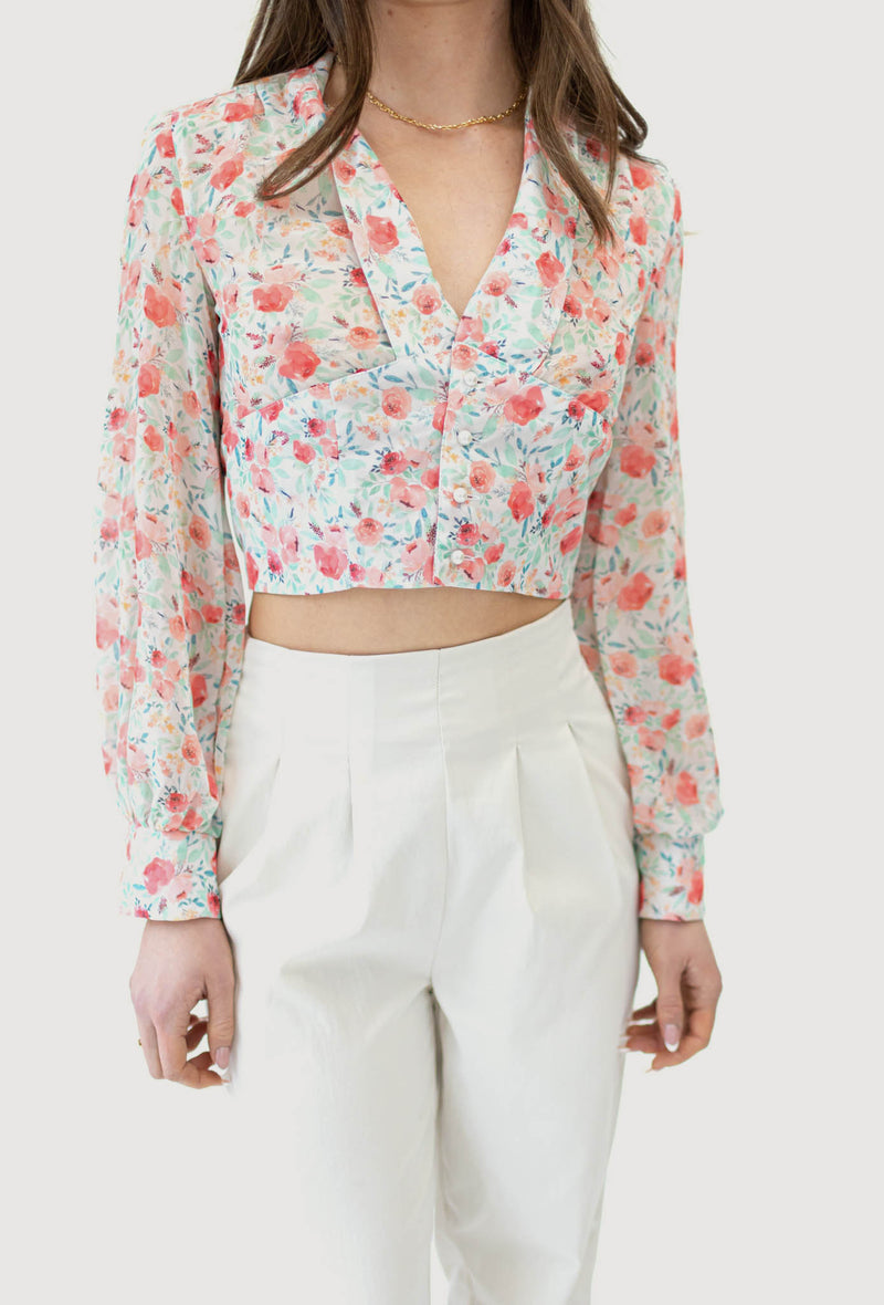 Sustainable Blooming City Top